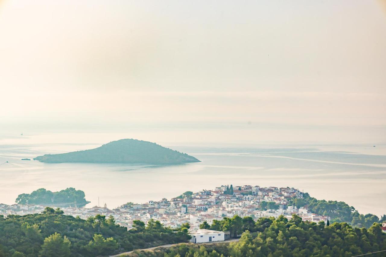 Skiathos Poseidon Apartment Bagian luar foto