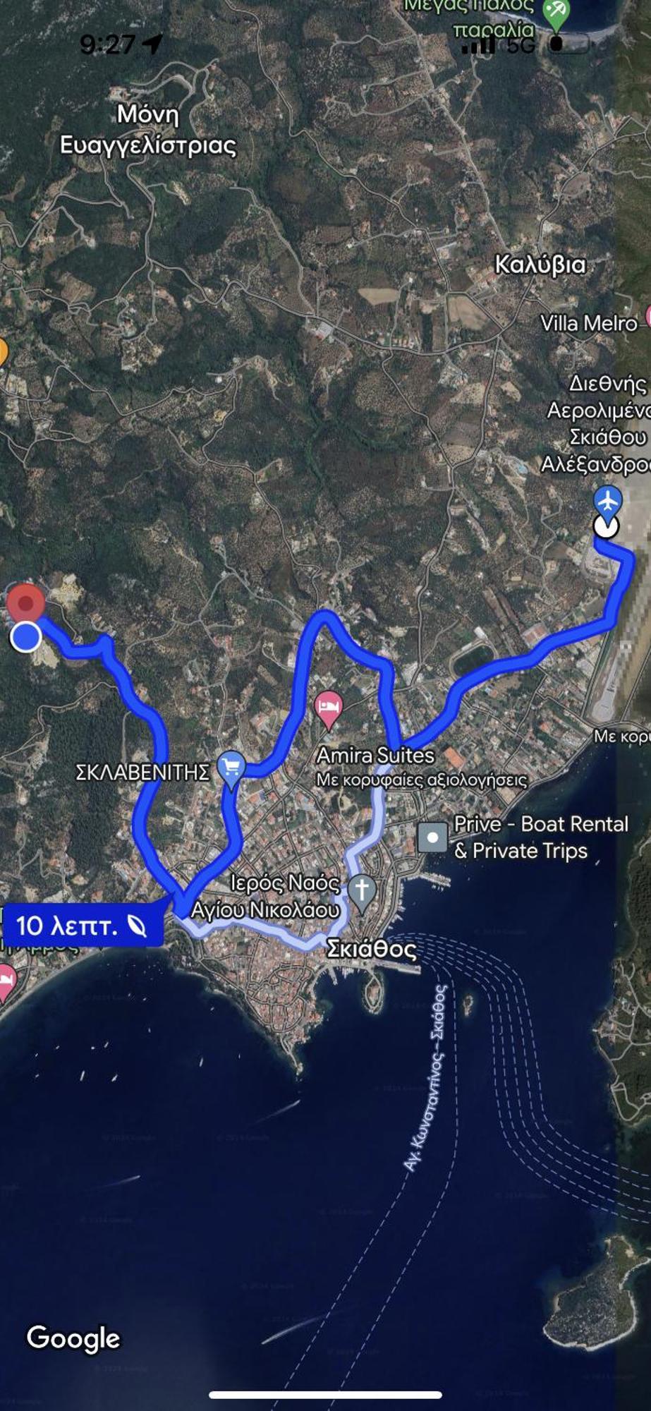 Skiathos Poseidon Apartment Bagian luar foto